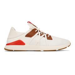 Bright White / Red Lava